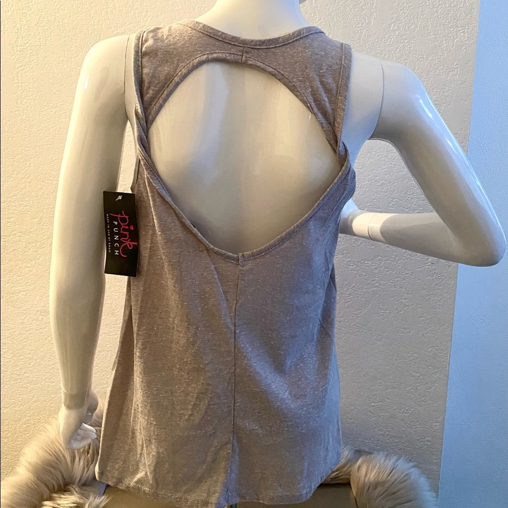 Gym In The AM Party In The PM Workout Tank Top - Picture 4 of 5
